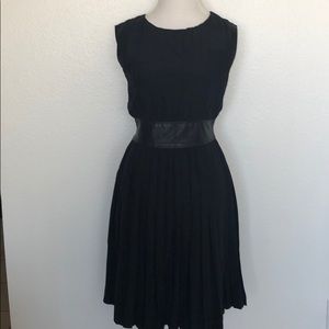 Rag & Bone black pleated dress